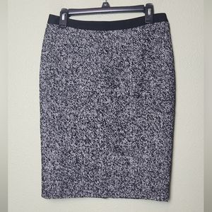 NWT - Boden Wool Chevrin Skirt Women's Size 8
